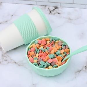 Bowl Comportera Ensalada Postre Colores Pastel Grande - vista 5