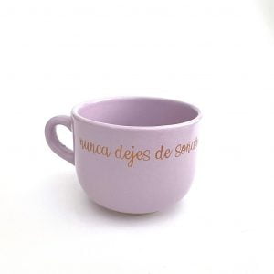 Taza Tazón Cerámica Café Té Sopa Cerealero Grande - vista 4