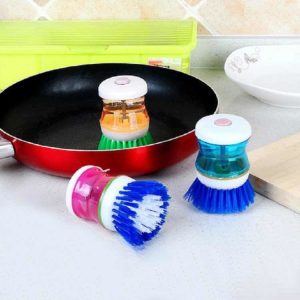 Cepillo Lava Platos Dispenser Jabón Detergente Para Cocina - vista 6