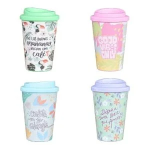 Vaso Térmico Para Coffee Cup Vinilo Calidad Diseño Regalo