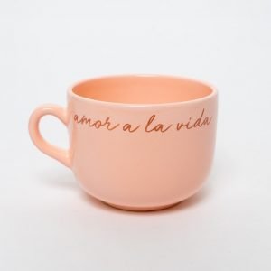 Taza Tazón Cerámica Café Té Sopa Cerealero Grande - vista 3