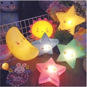 Lampara Luna Moon Velador Noche Led Mesa Kids Hijos Regalo - vista 8