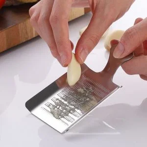 Rallador Fino Acero Para Jengibre Ajo Pepino Multiuso Cocina
