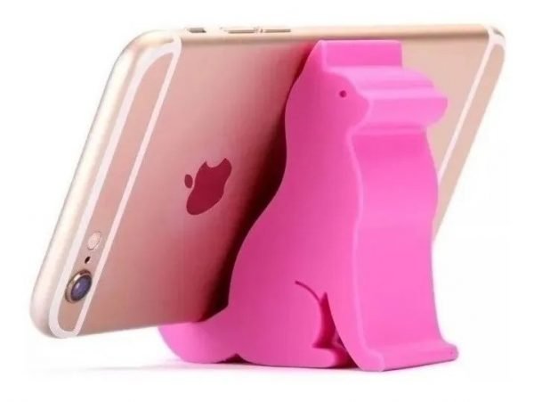 Soporte Celular Tablet Apoya Universal Animal Gato Perro - vista 2 Soporte Celular Tablet Apoya Universal Animal Gato Perro - vista 2