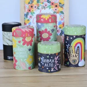 Set De Mate Latas Yerbera Y Azucarera Kit Matero Diseños