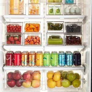 Organizador Multiuso Porta 28 Huevos Acrílico 30x15x10cm - vista 2