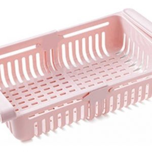 Canasto Extensible Bandeja Cajon Almacenamiento Para Heladera Plástico - vista 6
