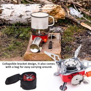 Calentador Camping Antiviento Pesca Excursiones Trekking - vista 6