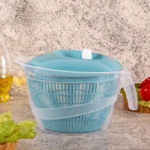 Escurridor Verduras Centrifugador Secador De Salada Lechuga - vista 3