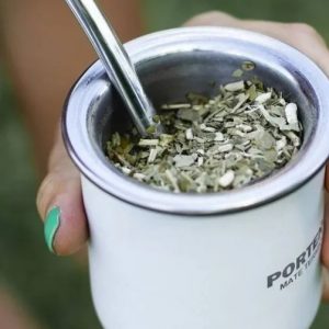Mate Térmico De Acero Inoxidable Porteño Con Bombilla - vista 4