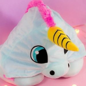 Almohada Cuello Con Capucha Unicornio Diseno Viajar Regalo - vista 5