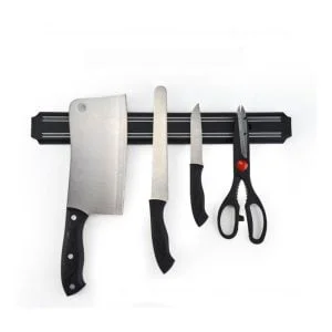 Porta Cuchillos Con Soporte Iman Magnetico Cocina 38 Cm