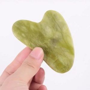 Piedras De Jade Guasha Masajeador Purificador Facial Original - vista 3