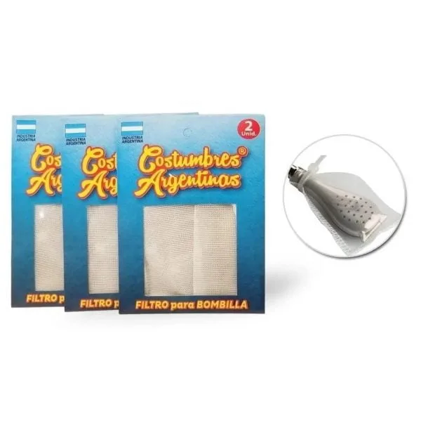 Filtro Para Bombilla Mate X2 Filtros Blisters