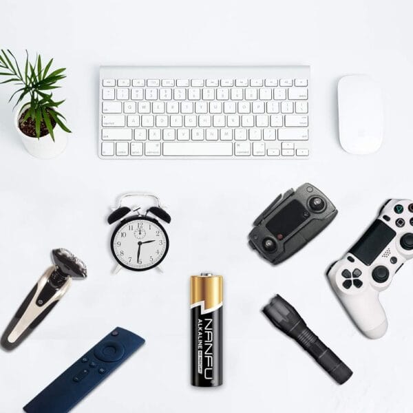 Pilas Doble Aa X2 Unidades Baterías Alcalinas Nanfu 4 Pilas Doble Aa X2 Unidades Baterías Alcalinas Nanfu 4