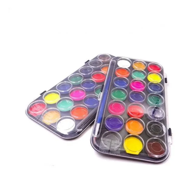 Set De Acuarelas X 21 Colores