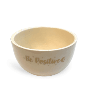 Bowl Cerámica Sopa Cerealero Con Frase 450 ML - vista 5
