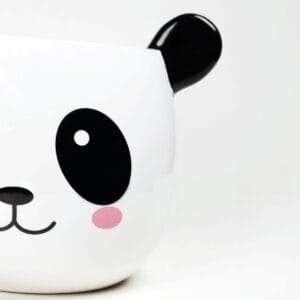 Maceta Cerámica Panda Feliz - vista 3