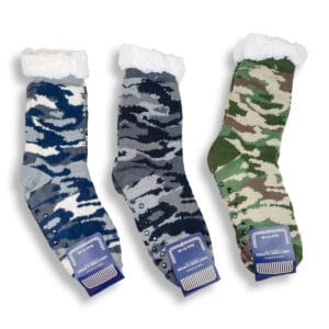 Pantumedias Corderito Interior Hombre Antideslizante Lana - vista 3