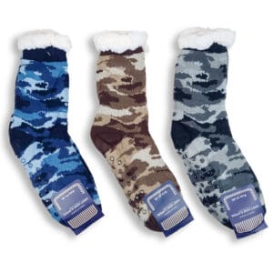 Pantumedias Corderito Interior Hombre Antideslizante Lana - vista 4
