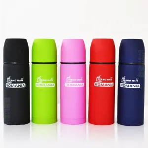 Termo Autocebante Engomado 650ml Mate Listo Acero Inoxidable