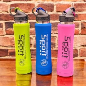 Botella Térmica Deportiva Acero Inoxidable Engomada 500 ML - vista 3