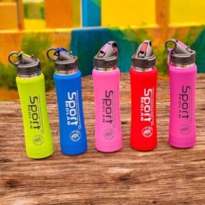 Botella Térmica Deportiva Acero Inoxidable Engomada 500 ML - vista 2