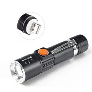 Linterna Led Recargable Usb