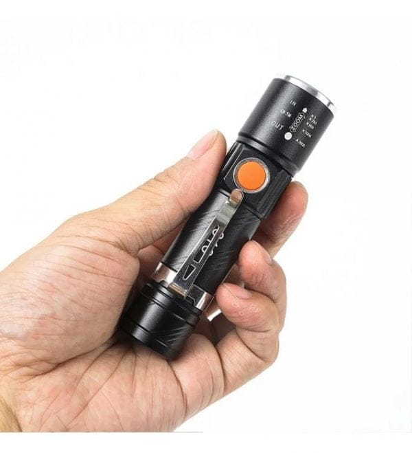 Linterna Led Recargable Usb 4 Linterna Led Recargable Usb 4