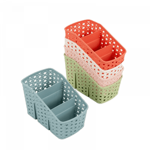 Organizador De Plastico 3 Divisiones