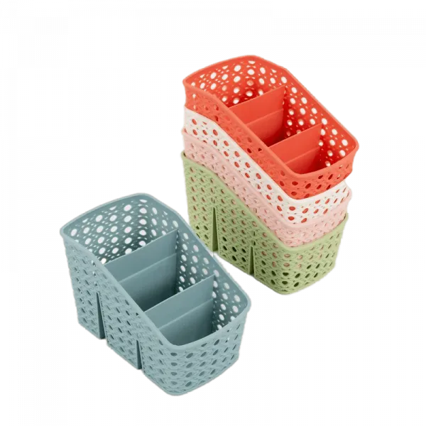 Organizador De Plastico 3 Divisiones