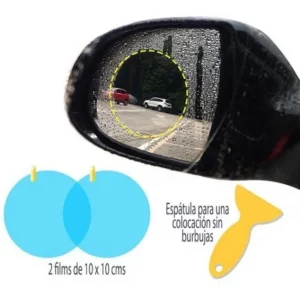 Film Impermeable Anti Niebla Agua Espejo Retrovisor Auto - vista 5