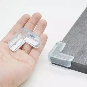 Esquinero Protector Punteras Anti Golpes X4 Silicona Bebés - vista 2