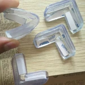 Esquinero Protector Punteras Anti Golpes X4 Silicona Bebés - vista 3