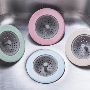 Filtro Bacha Pileta Rejilla Silicona Tapon Universal Cocina - vista 3