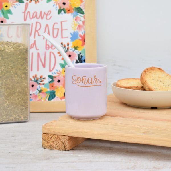 Mate de Ceramica Violeta Mate de Ceramica Violeta