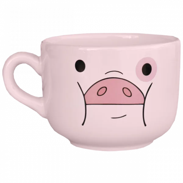 TAZON CERAMICA PERSONAJE CHANCHO