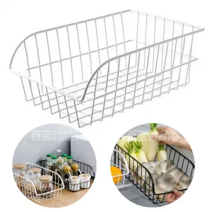 Canasto Cesto Organizador Metálico Cocina Frascos Especiero