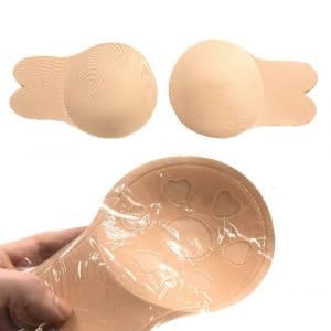 Corpiño Invisible Levanta Busto Conejito Pezoneras Silicona - vista 2