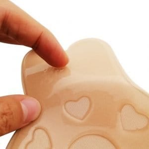 Corpiño Invisible Levanta Busto Conejito Pezoneras Silicona - vista 3