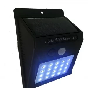 Luz Exterior Panel Solar Reflector Sensor Movimiento 20 Led - vista 3