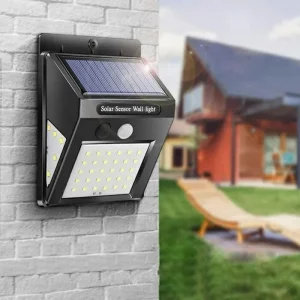 Luz Exterior Panel Solar Reflector Sensor Movimiento 20 Led - vista 4