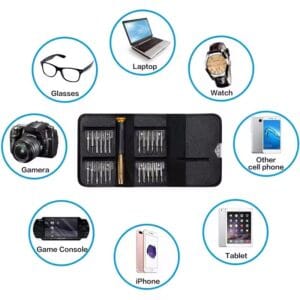 Set De Destornilladores Por 24 Puntas + Mango Acero En Funda - vista 3