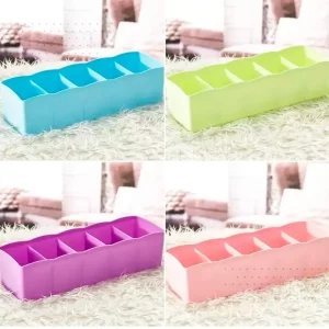 Organizador Multiuso Medias 5 Divisiones Ropa Interior Cajon - vista 3