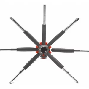Destornillador 6 En 1 Con Linterna Led Herramienta Multiuso - vista 5
