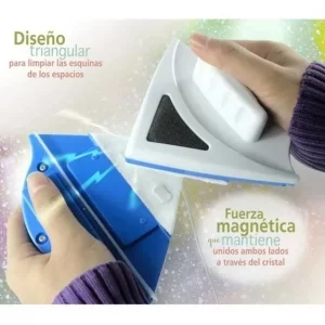Limpia Vidrio Magnético Profesional Con Respuesto Triangular - vista 4