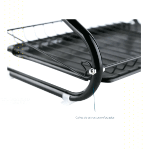 Escurre Platos Seca Platos Grande C/ Bandeja Y Cubiertero - vista 4