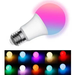 Lampara Led 5w A Control Remoto 16 Colores Rgb - vista 2