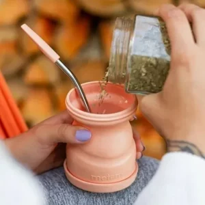 Mate Antivuelco Metamate Antiderrame Con Tapa Y Bombilla - vista 3