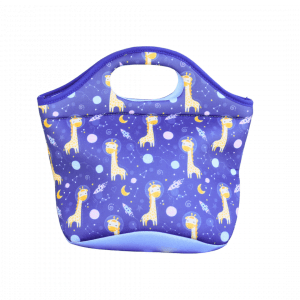 Lunchera Neoprene Jirafa Infantil Alimento